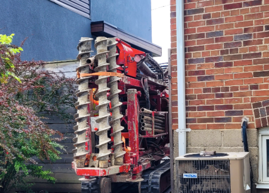 Drilling at Houses: Navigating Tight Spaces